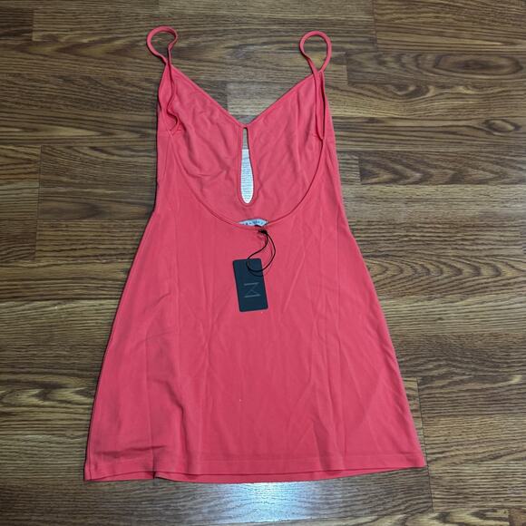 ZEYNEP ARCAY pink cut out Jersey Mini Dress  IT42 (US 6) - Picture 13 of 13